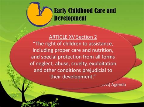Early Childhood Care and Development Act.